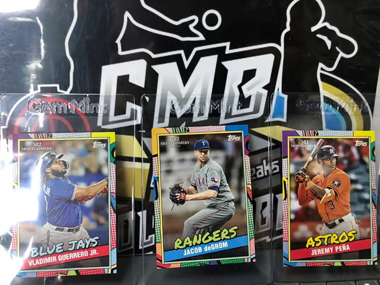 '23 Topps 582 Montgomery Exclusive 20 card complete set w/7 RC's Graded!
