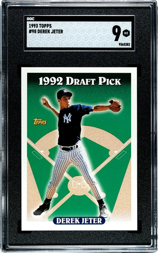 1993 Topps Derek Jeter RC #98 SGC 9.