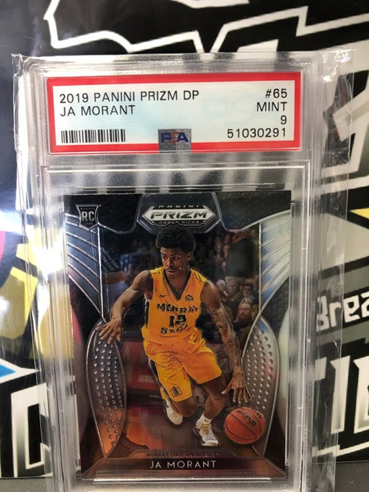 2019 Panini Prizm DP Ja Morant RC #65 PSA Graded 9!