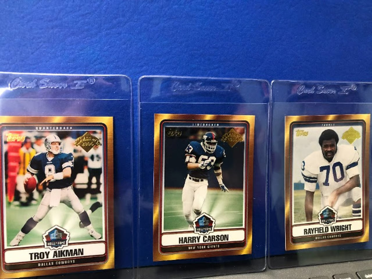 2006 Topps HOF set of 6 w John Madden HOF Class of 2006 Coach HOF-JM Graded 9.5!