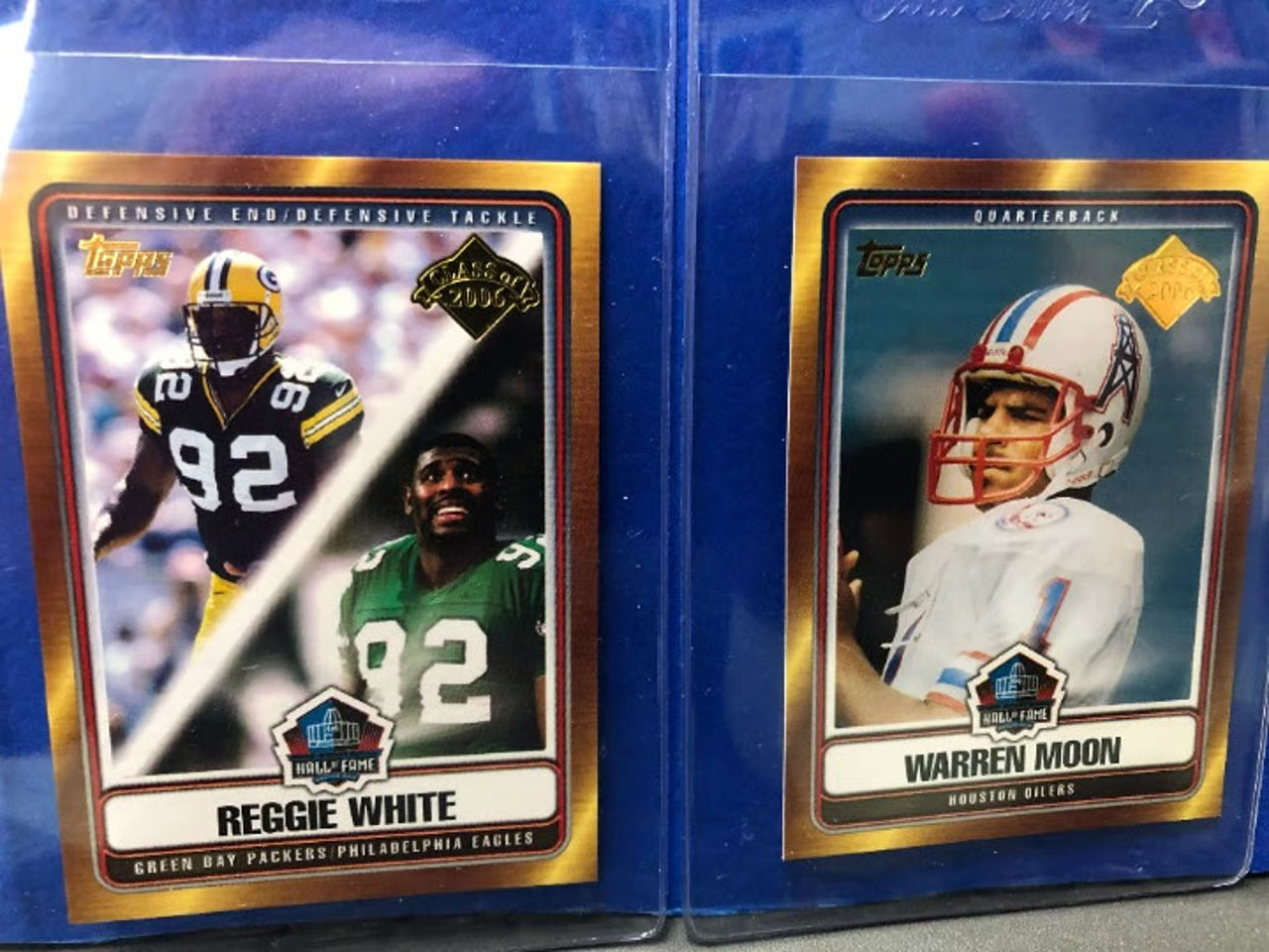 2006 Topps HOF set of 6 w John Madden HOF Class of 2006 Coach HOF-JM Graded 9.5!