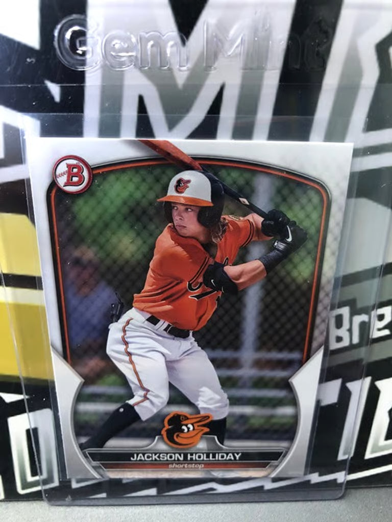 2023 Bowman Jackson Holliday Lot of 3 Nice Cards! 2 GEM 10's Included.