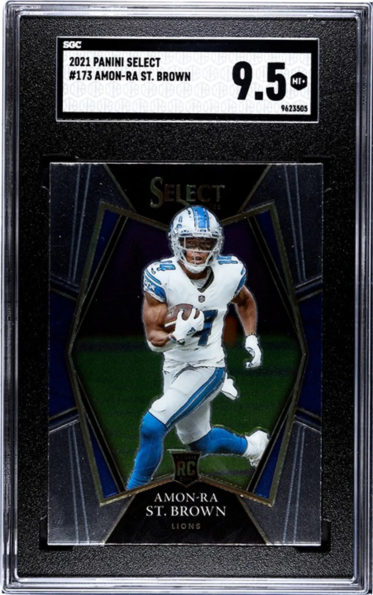 2021 Panini Select Amon-RA-St. Brown #173 RD SGC 9.5!