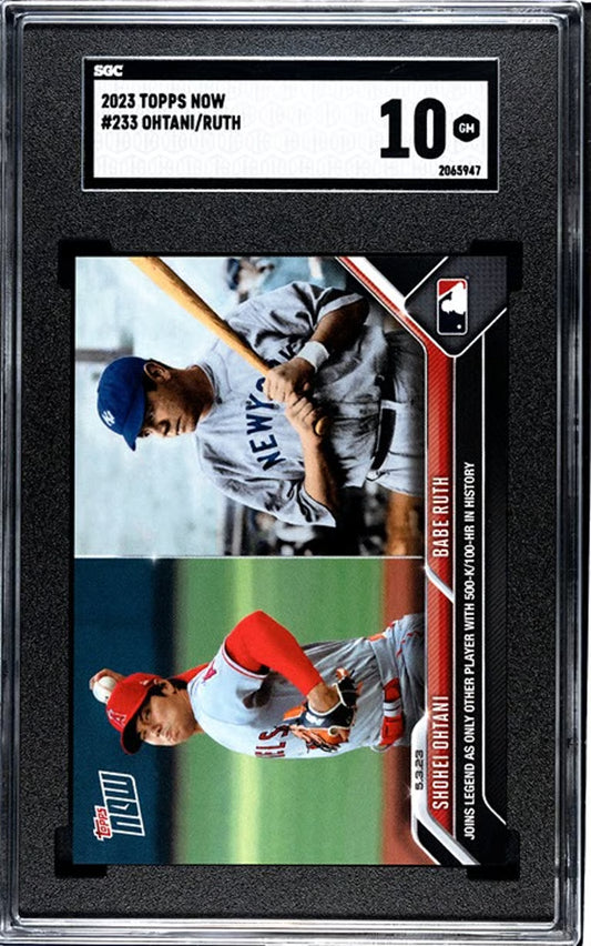 2023 Topps Now Yoshida VS. Ohtani Team Japan #140 PSA 10!