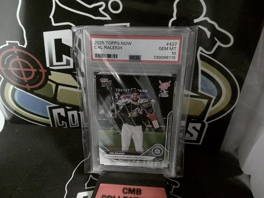 2025 TOPPS NOW CAL RALEIGH. PSA 10.