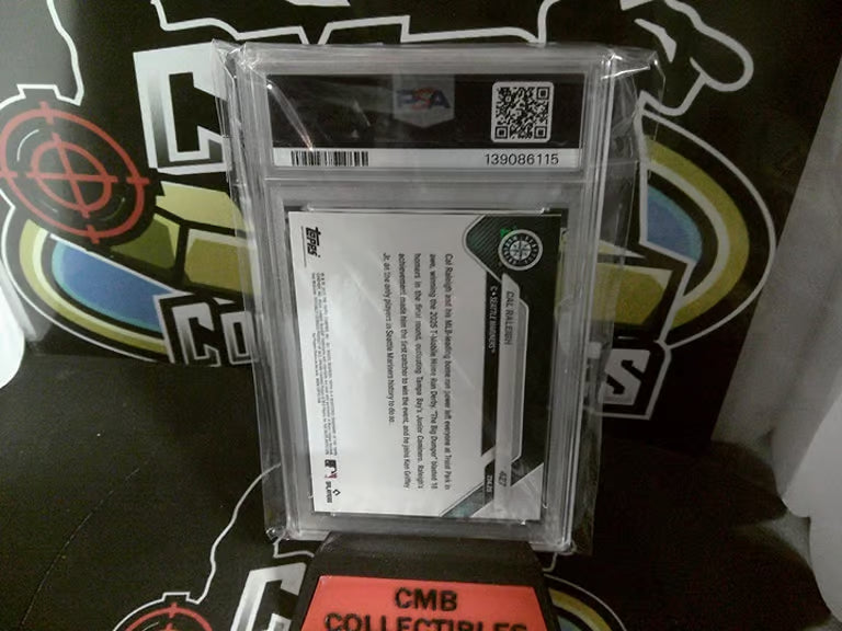 2025 TOPPS NOW CAL RALEIGH. PSA 10.