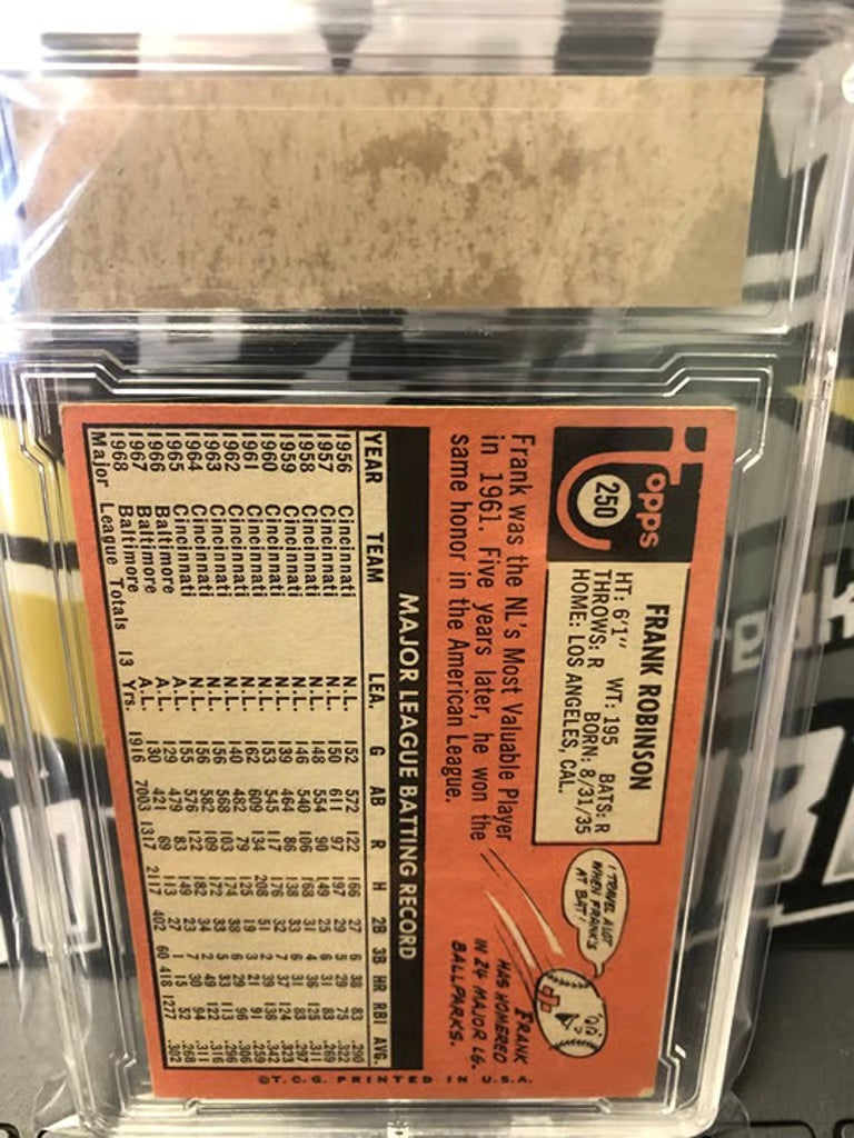 1969 Topps Frank Robinson #250 Graded 4.5!