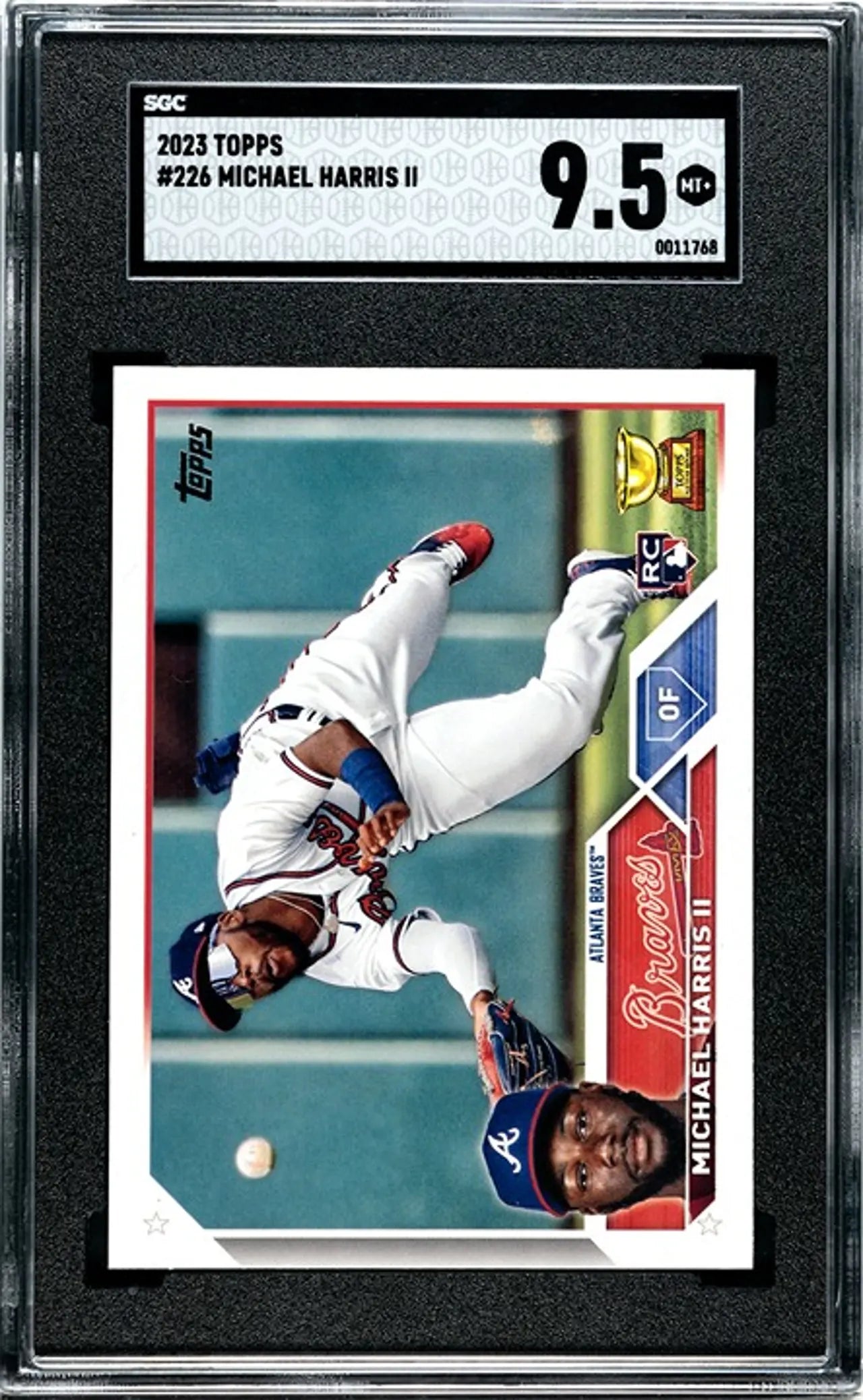 2023 Topps Michael Harris ll #226 RC SGC 9.5.