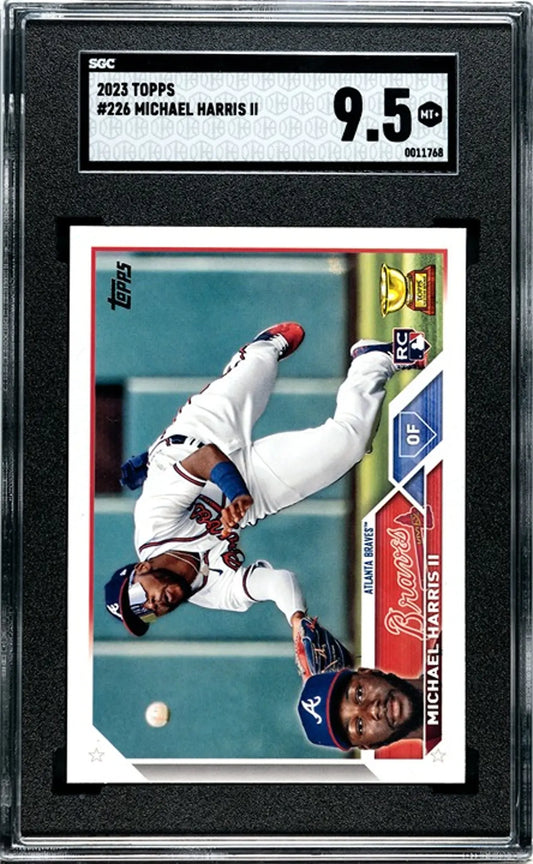 2023 Topps Michael Harris ll #226 RC SGC 9.5.