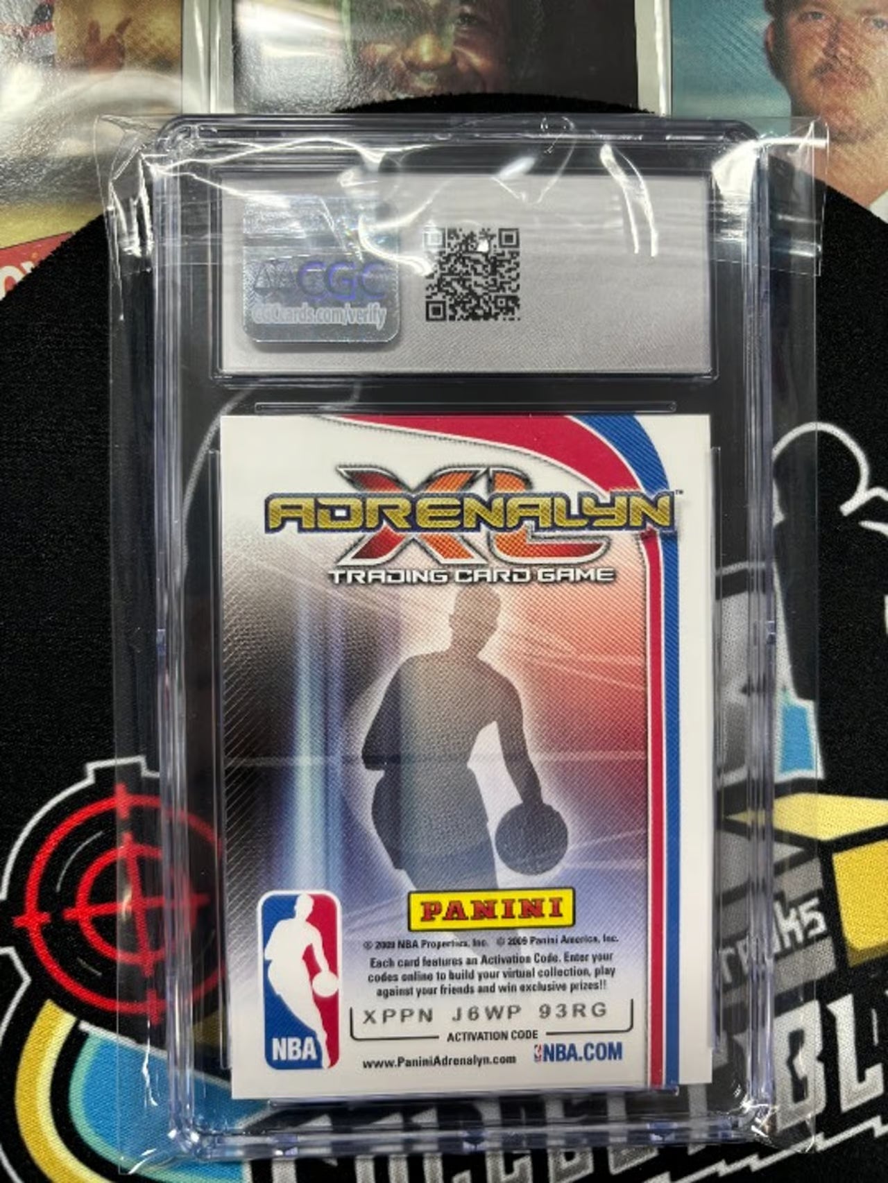 2009-10 Lebron James Panini Adrenalyn XL Graded GEM MINT 10!