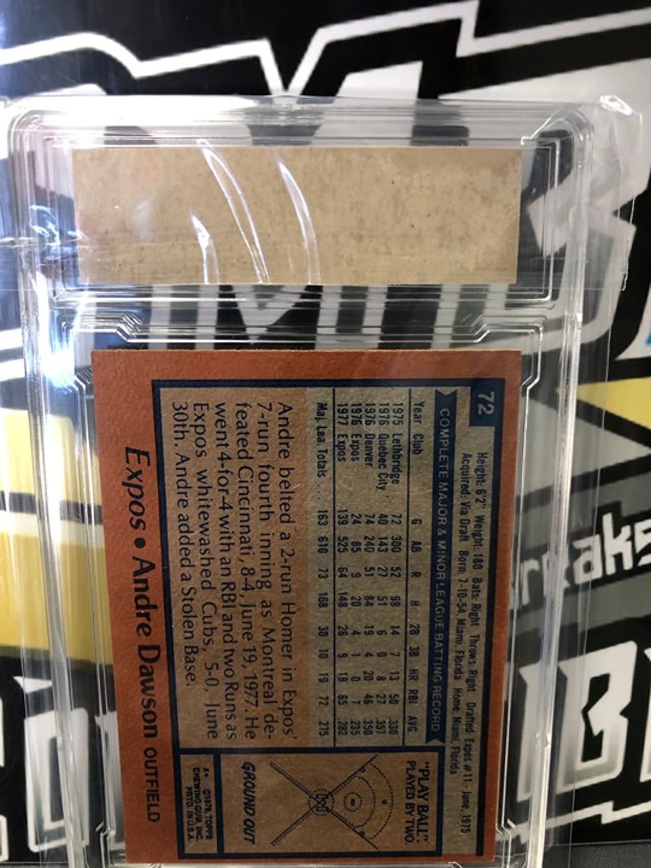 2023 Topps Series 2 Andre Dawson Orange Mojo 19/25!