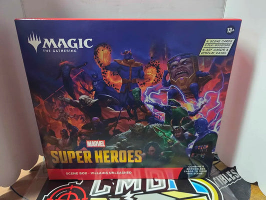 Magic the Gathering Marvel Super Heroes Scene Box