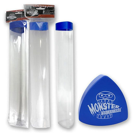 Playmat Tube: Prism Blue. Monster Brand. New.