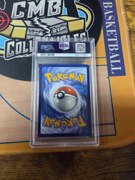 2025 Pokemon Team Rocket's Nidoking PSA 8