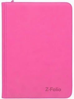 Arcane Fortress 9-Pocket Zipper Binder PINK
