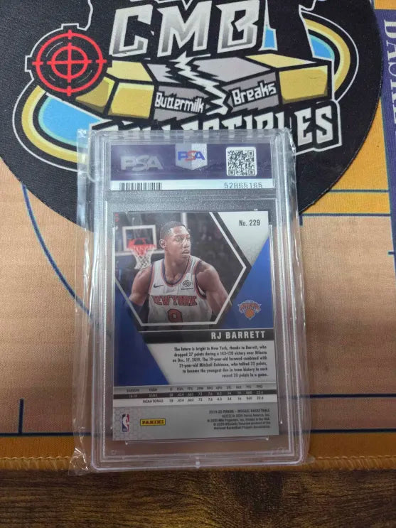 2019 Panini RJ Barrett PSA 9