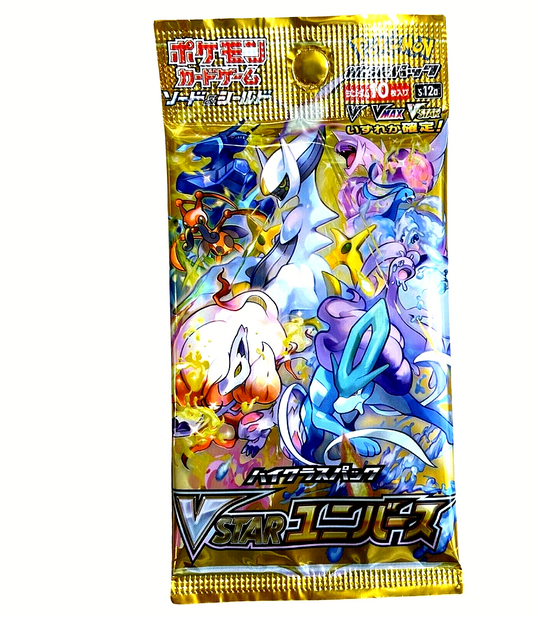 Pokemon VSTAR UNIVERSE s12a Japanese High Class Pack TCG 1Pack.