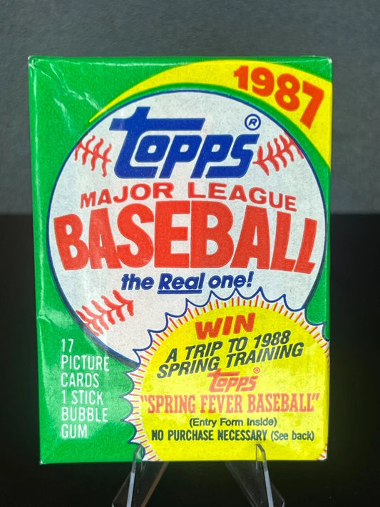 TOPPS BASEBALL 1987