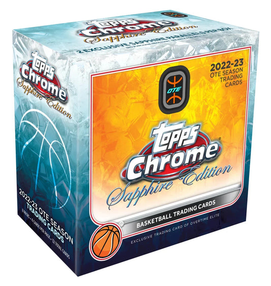 2022/23 TOPPS CHROME SAPPHIRE EDITION NBA SINGLE PACKS