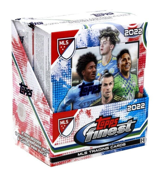 2022 Topps MLS Major League Soccer Finest Soccer Hobby Box. New. Master Box.