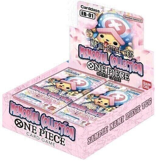 One Piece Memorial Collection English EB-01 Single Booster Pack. New.