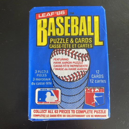 LEAF BASEBALL 1986