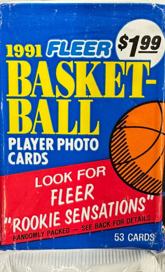 1991 FLEER NBA FAT PACK