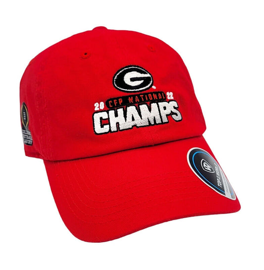 Top of the World 2022 CFP National Champs Georgia Bulldogs Adjustable Hat