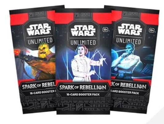 Star Wars Unlimited Spark of Rebellion Booster Pack. New and Sealed. Admiral Thrawn.