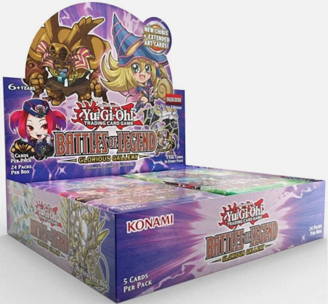 YuGiOh Battles of Legend Glorious Gallery Booster Box. New.