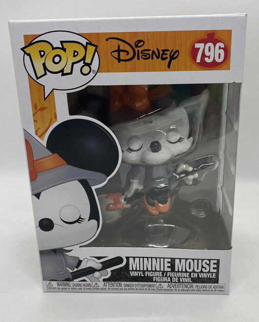 Funko Pop Disney Minnie Mouse #796 Halloween Broom. New.