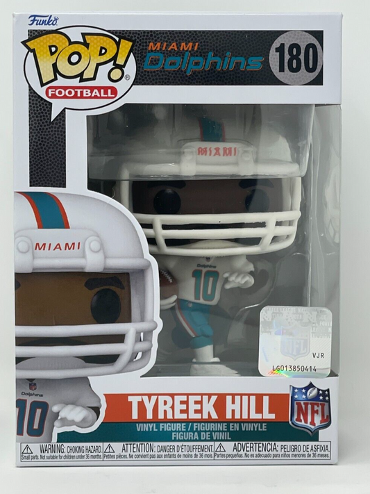 Funko Pop Tyreek Hill Miami Dolphins #180. New in Box.