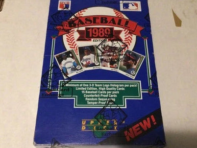 1989 Upper Deck Baseball Wax Pack. BBCE wrapped. Opened in shop. Griffey Jr. RC release.
