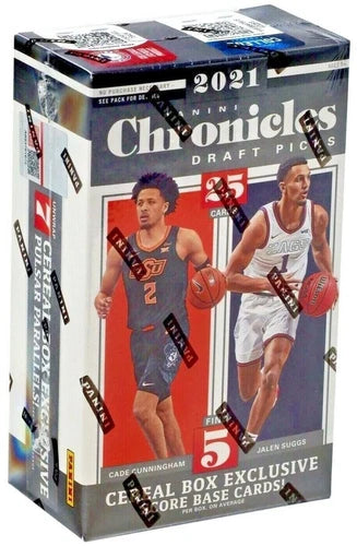 2021-22 Panini Chronicles Draft Picks Basketball Cereal Box. New.