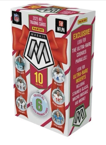 2025 Panini Mosaic NFL Cereal Box. New. Christmas.