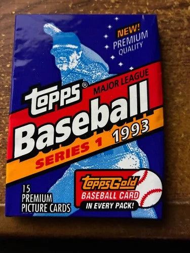 1993 Topps Series 1 Wax Wax Pack. New and sealed.