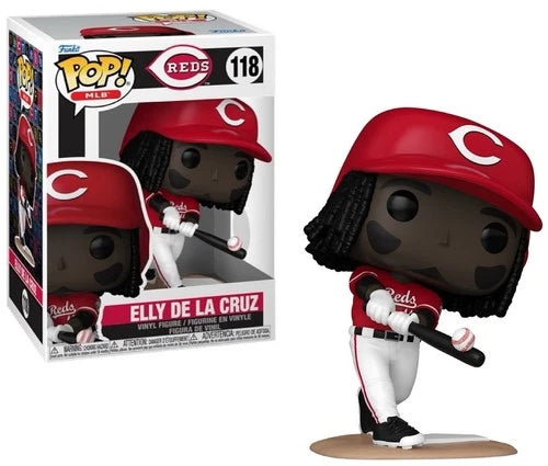 Funko Pop MLB Elly De La Cruz #118 New. Cincinatti Reds!