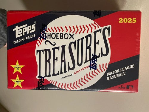 2025 Topps Shoebox Treasures Collectors Edition Baseball Hobby Box. New.