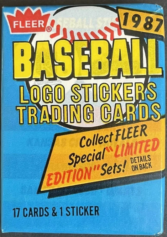 FLEER BASEBALL 1987