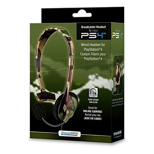 PS4 - WIRED BROADCASTER HEADSET