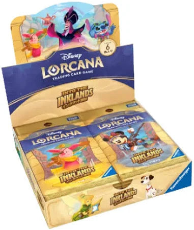 Disney Lorcana Inklands Sealed Japanese Booster Box.
