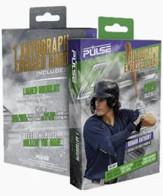 2025 Pulse Baseball Retail Box. One Autographed Encased Card! Nice Checklist! New.