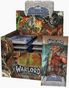 Warlord Saga of the Storm Into the Accordlands Booster Pack. New. Read.
