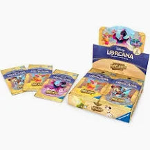 Disney Lorcana Inklands Japanese Booster Pack. New.