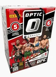 2022 UFC Donruss Optic Purple Parallel Blaster Box. New.