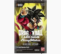Dragon Ball【FB-03】Raging Roar Pack. Japanese. New.