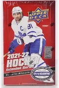 2021-22 Upper Deck Extended Series Hockey Hobby Box