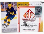 2022/23 Upper Deck SP Game Used Hockey Hobby Box.