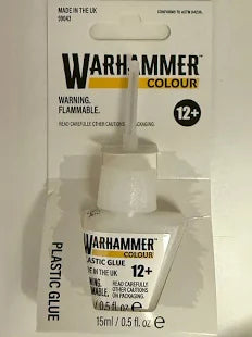 Warhammer Colour Plastic Glue 15ml. New.