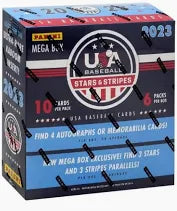2023 USA Baseball Stars & Stripes Baseball Mega Box. New.